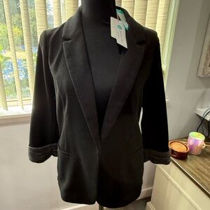 Skies Are Blue Black Professional Blazer
